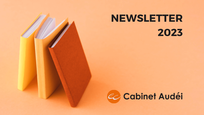 newsletter 2023 - cabinet Audéi